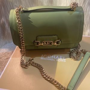 MICHAEL MICHAEL KORS
Heather Large Leather Shoulder Bag